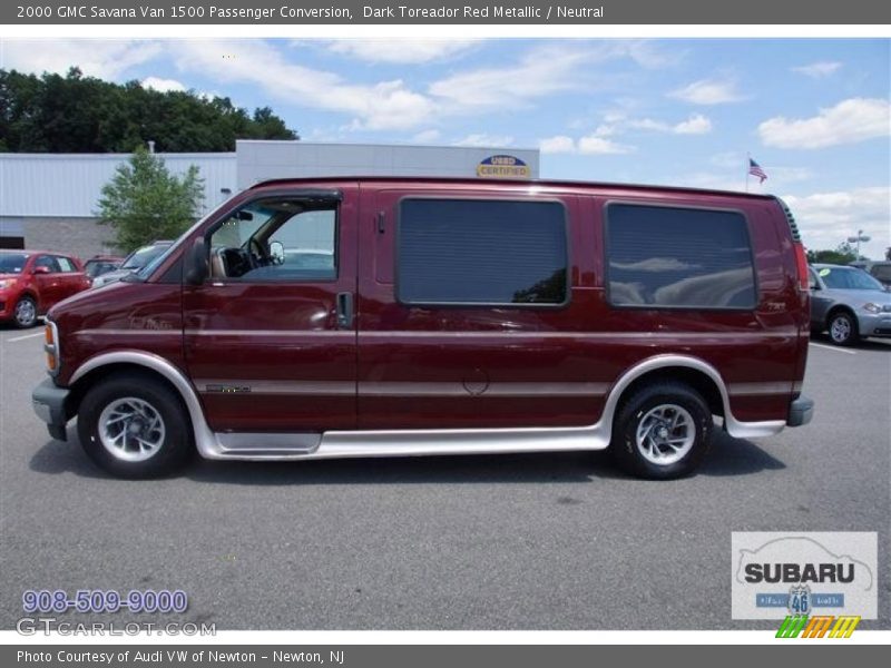 Dark Toreador Red Metallic / Neutral 2000 GMC Savana Van 1500 Passenger Conversion