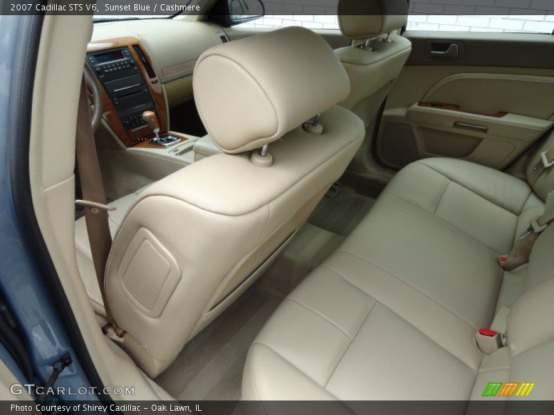 Sunset Blue / Cashmere 2007 Cadillac STS V6