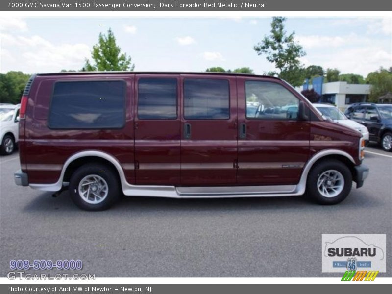 Dark Toreador Red Metallic / Neutral 2000 GMC Savana Van 1500 Passenger Conversion
