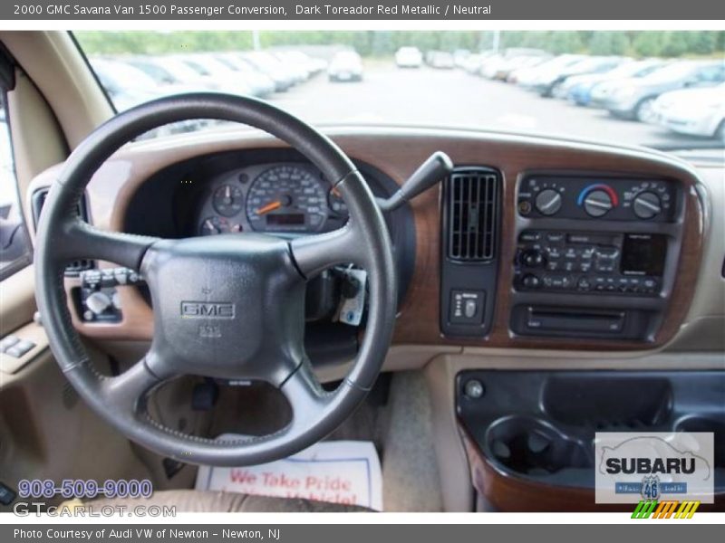 Dark Toreador Red Metallic / Neutral 2000 GMC Savana Van 1500 Passenger Conversion