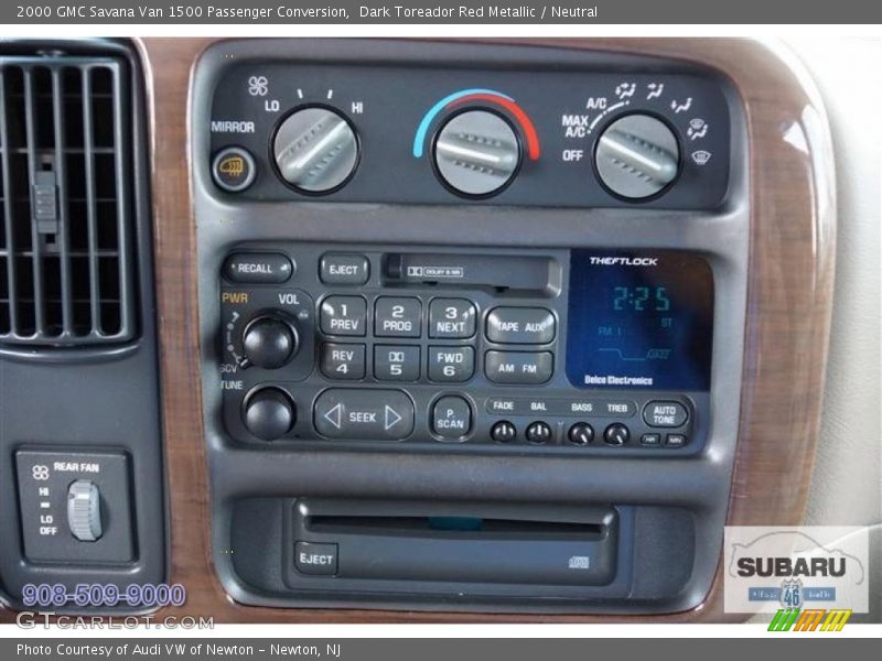 Dark Toreador Red Metallic / Neutral 2000 GMC Savana Van 1500 Passenger Conversion