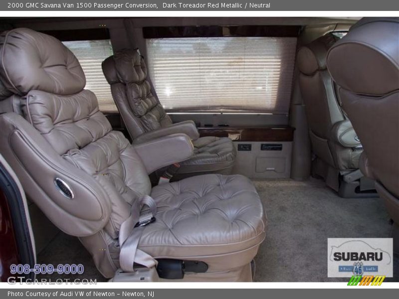Dark Toreador Red Metallic / Neutral 2000 GMC Savana Van 1500 Passenger Conversion