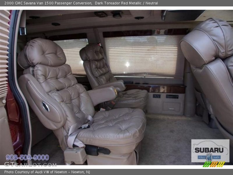 Dark Toreador Red Metallic / Neutral 2000 GMC Savana Van 1500 Passenger Conversion
