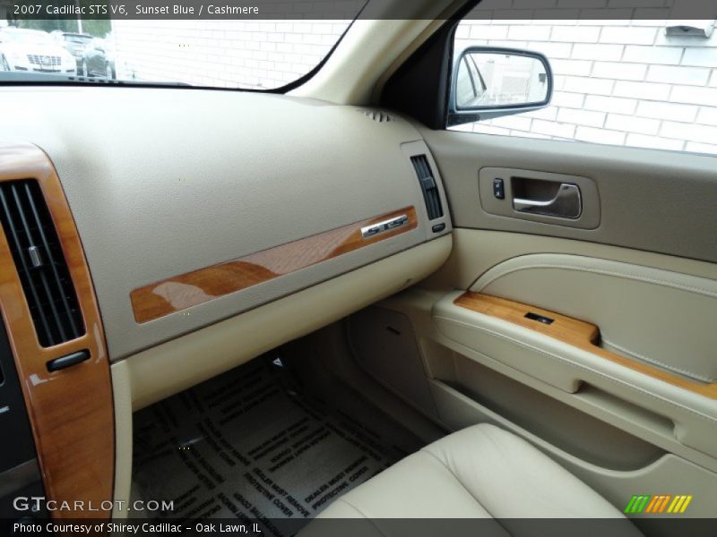 Sunset Blue / Cashmere 2007 Cadillac STS V6