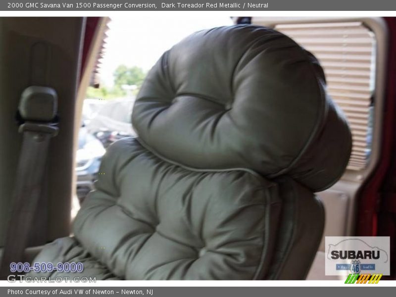 Dark Toreador Red Metallic / Neutral 2000 GMC Savana Van 1500 Passenger Conversion