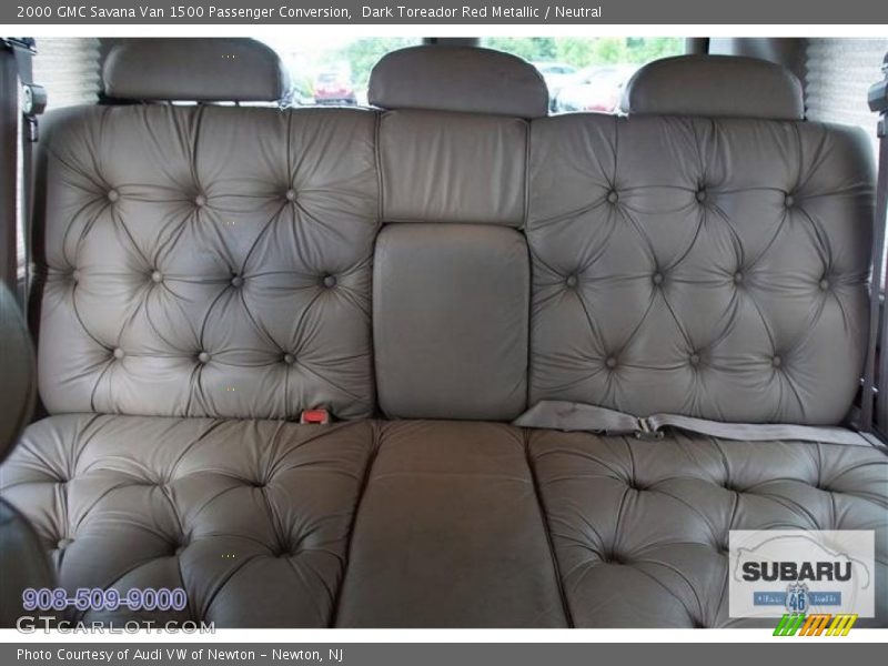 Dark Toreador Red Metallic / Neutral 2000 GMC Savana Van 1500 Passenger Conversion