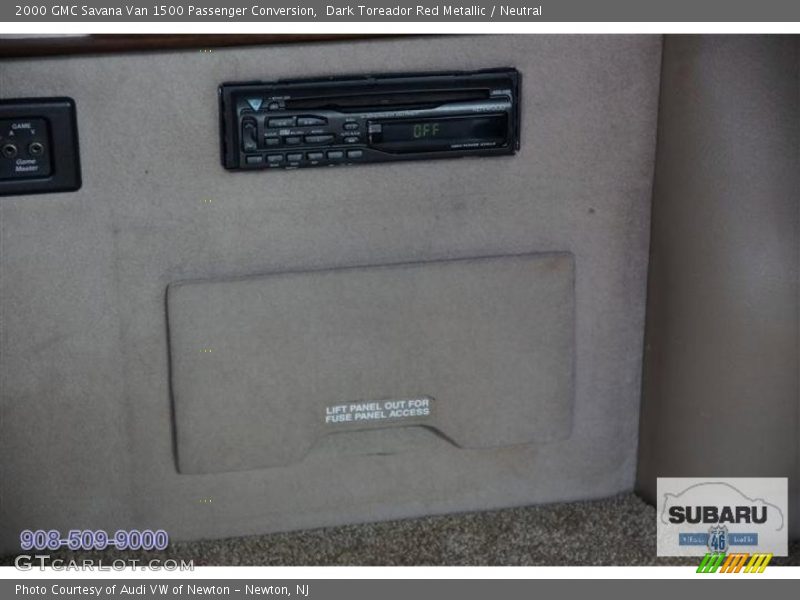 Dark Toreador Red Metallic / Neutral 2000 GMC Savana Van 1500 Passenger Conversion