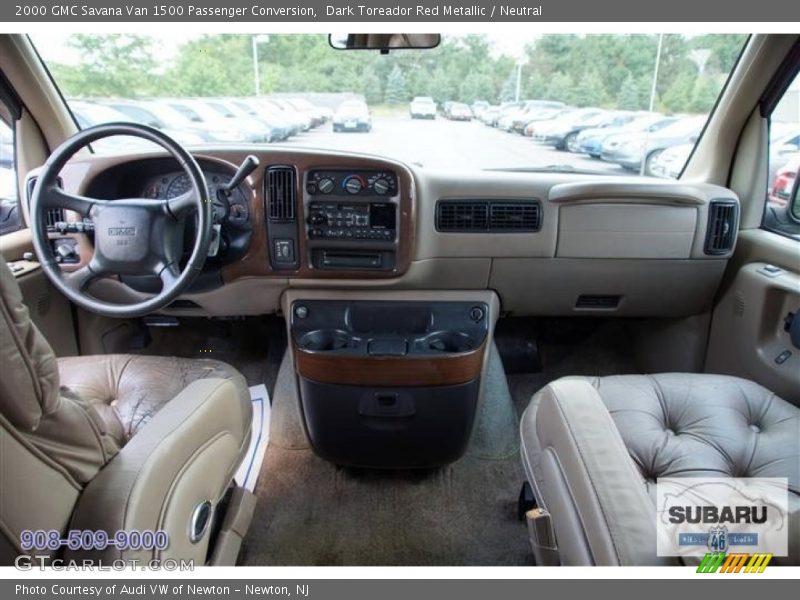 Dark Toreador Red Metallic / Neutral 2000 GMC Savana Van 1500 Passenger Conversion