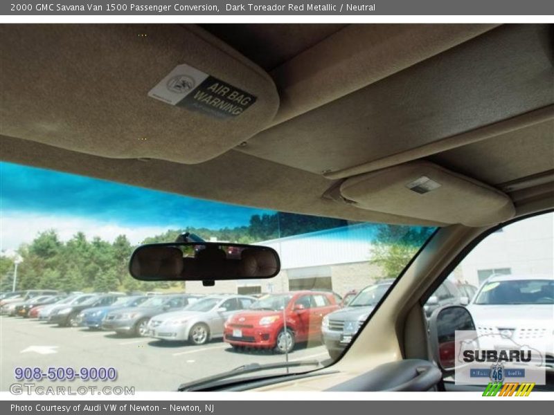 Dark Toreador Red Metallic / Neutral 2000 GMC Savana Van 1500 Passenger Conversion