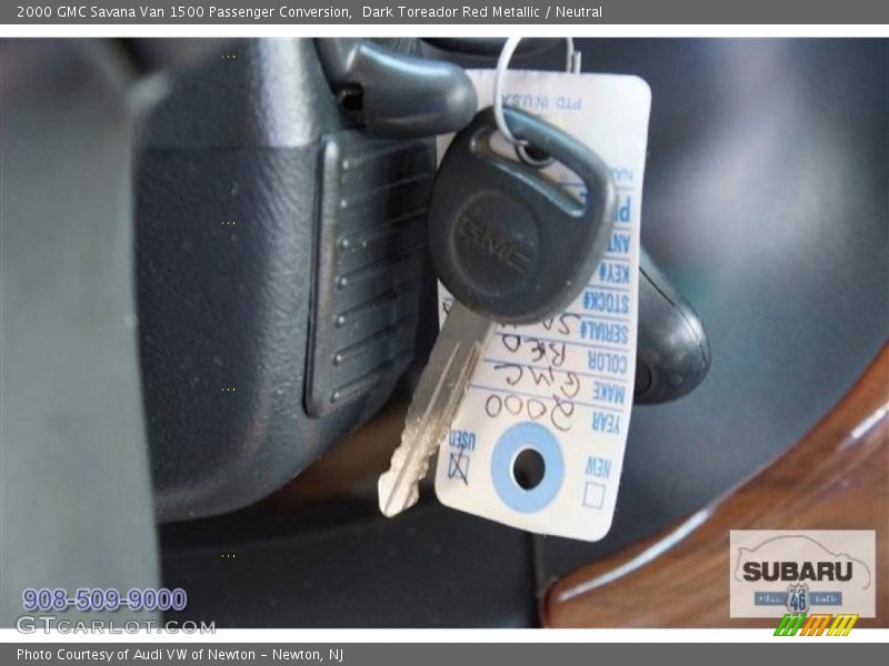 Dark Toreador Red Metallic / Neutral 2000 GMC Savana Van 1500 Passenger Conversion