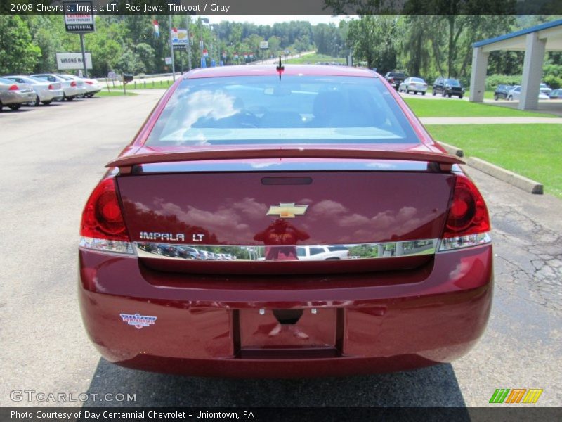 Red Jewel Tintcoat / Gray 2008 Chevrolet Impala LT