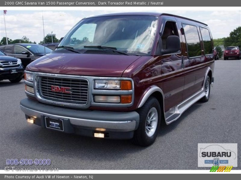Dark Toreador Red Metallic / Neutral 2000 GMC Savana Van 1500 Passenger Conversion