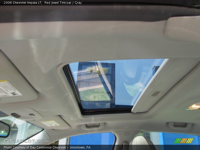 Red Jewel Tintcoat / Gray 2008 Chevrolet Impala LT