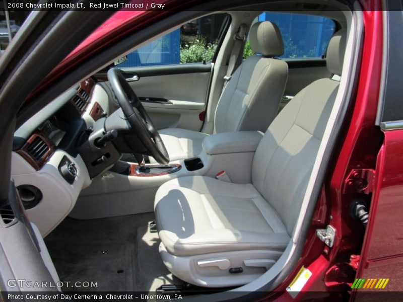 Red Jewel Tintcoat / Gray 2008 Chevrolet Impala LT
