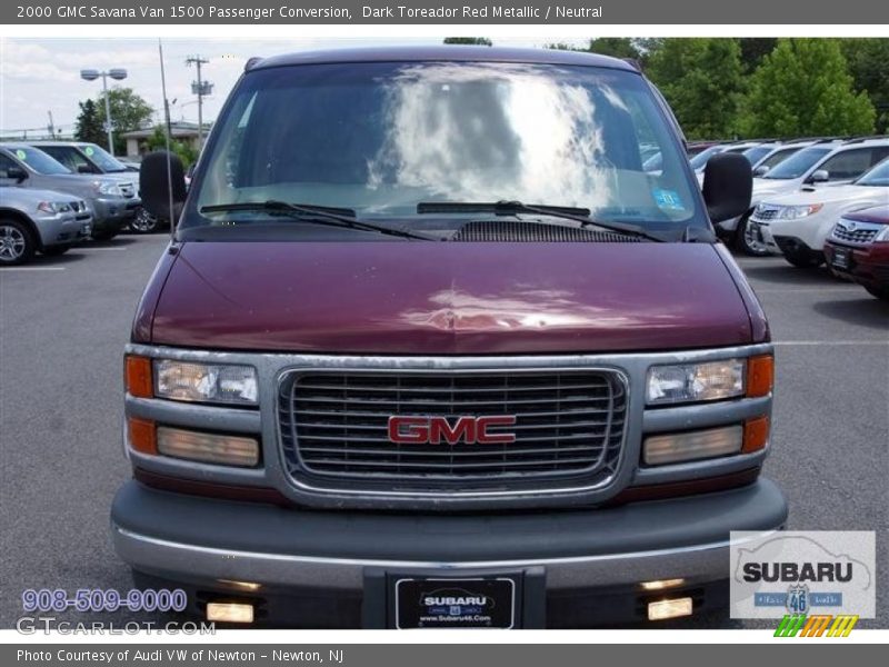 Dark Toreador Red Metallic / Neutral 2000 GMC Savana Van 1500 Passenger Conversion