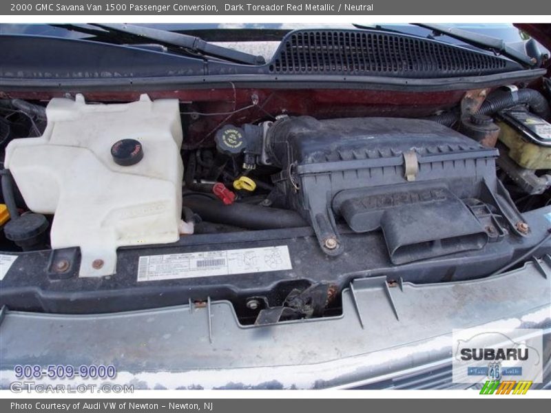 Dark Toreador Red Metallic / Neutral 2000 GMC Savana Van 1500 Passenger Conversion