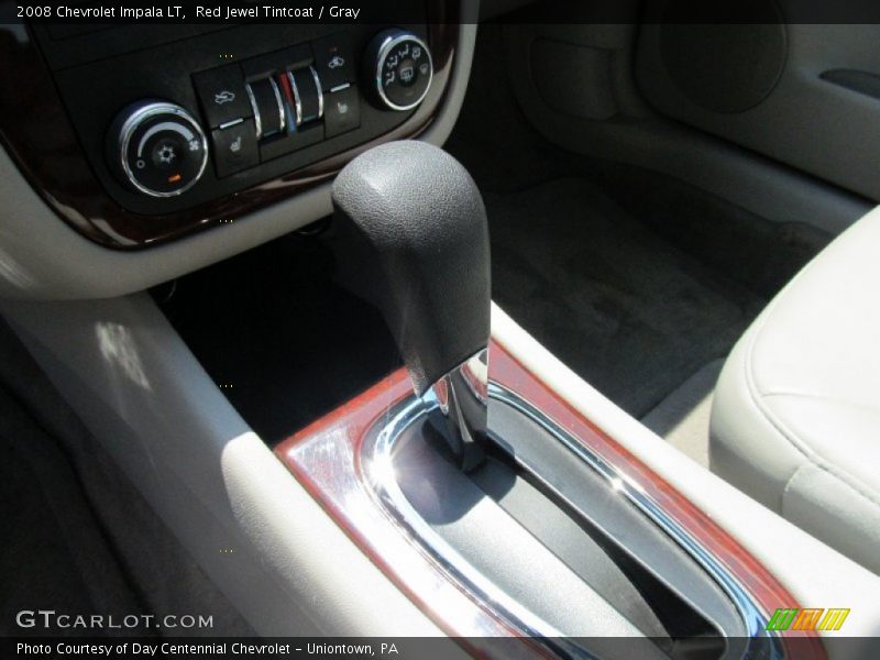 Red Jewel Tintcoat / Gray 2008 Chevrolet Impala LT