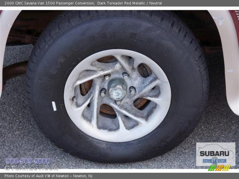 Dark Toreador Red Metallic / Neutral 2000 GMC Savana Van 1500 Passenger Conversion
