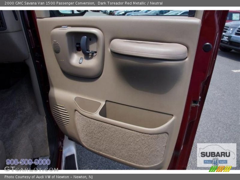 Dark Toreador Red Metallic / Neutral 2000 GMC Savana Van 1500 Passenger Conversion