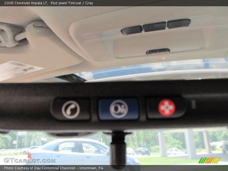 Red Jewel Tintcoat / Gray 2008 Chevrolet Impala LT