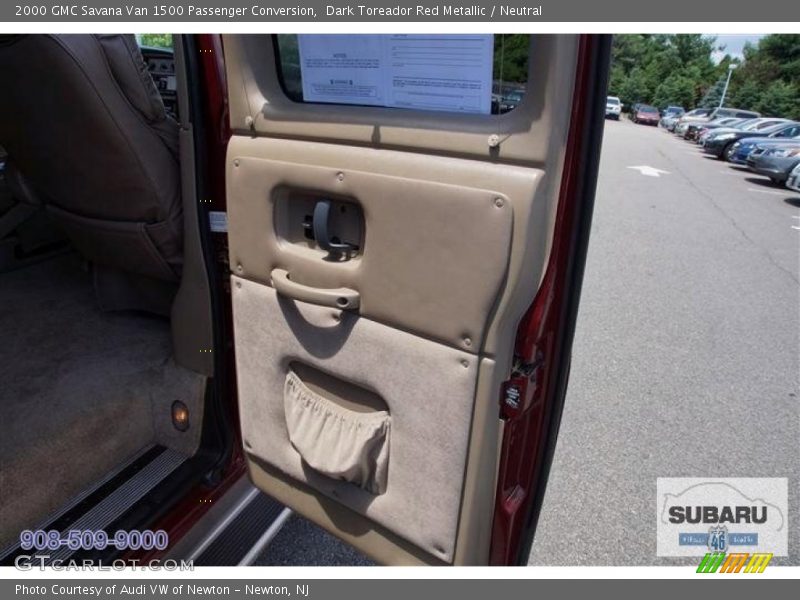 Dark Toreador Red Metallic / Neutral 2000 GMC Savana Van 1500 Passenger Conversion