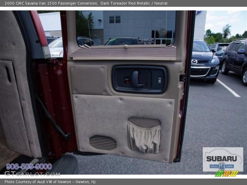 Dark Toreador Red Metallic / Neutral 2000 GMC Savana Van 1500 Passenger Conversion