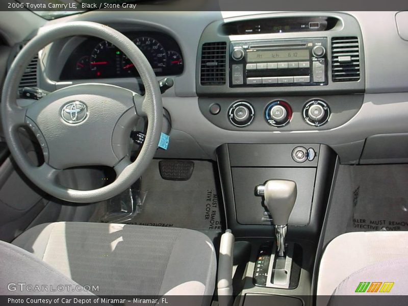 Black / Stone Gray 2006 Toyota Camry LE