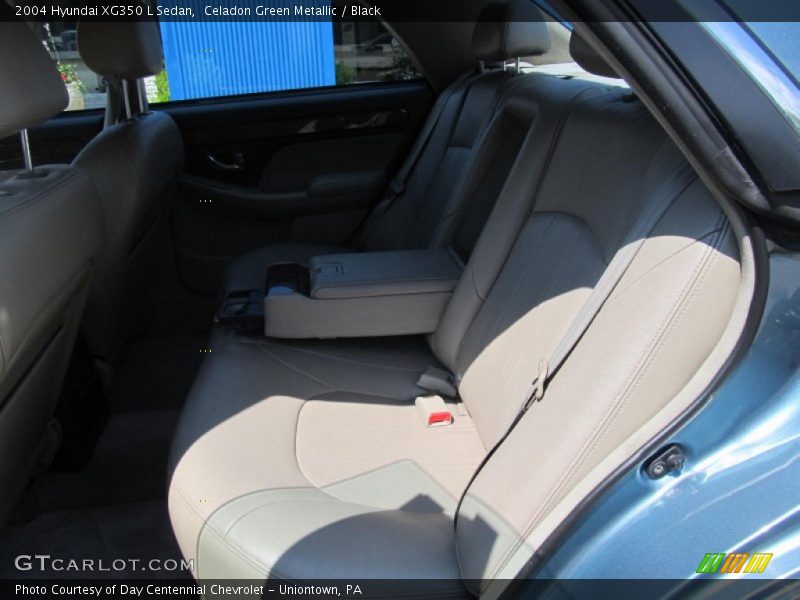 Celadon Green Metallic / Black 2004 Hyundai XG350 L Sedan