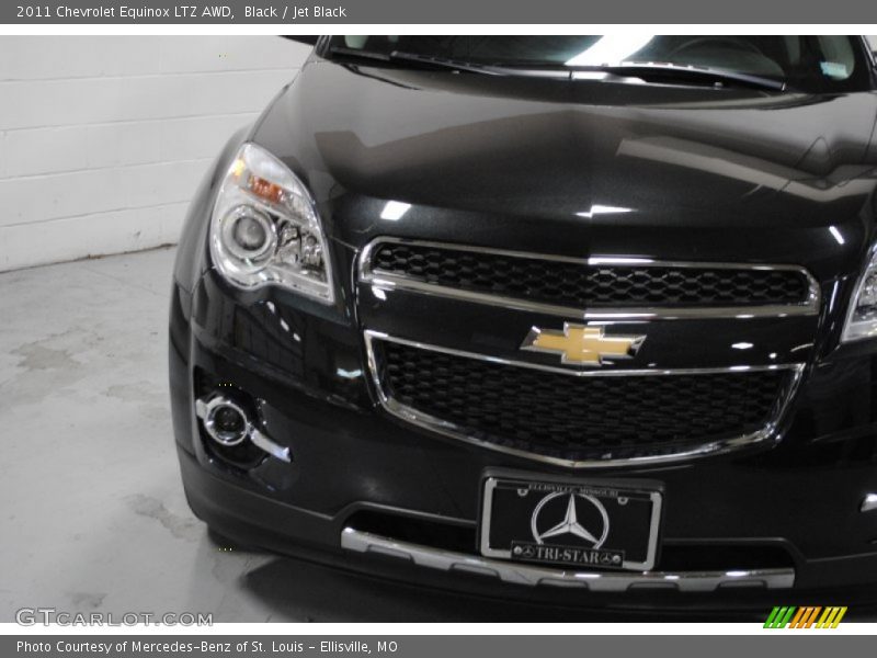 Black / Jet Black 2011 Chevrolet Equinox LTZ AWD