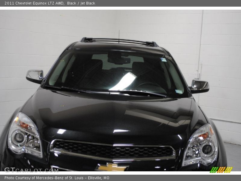 Black / Jet Black 2011 Chevrolet Equinox LTZ AWD