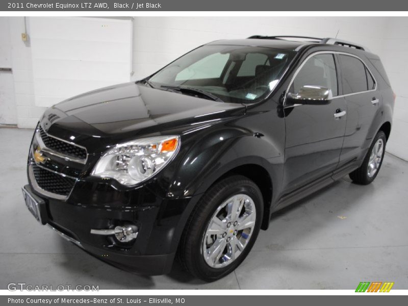 Black / Jet Black 2011 Chevrolet Equinox LTZ AWD
