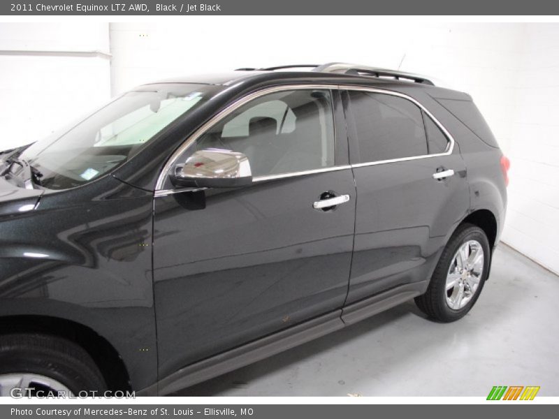 Black / Jet Black 2011 Chevrolet Equinox LTZ AWD
