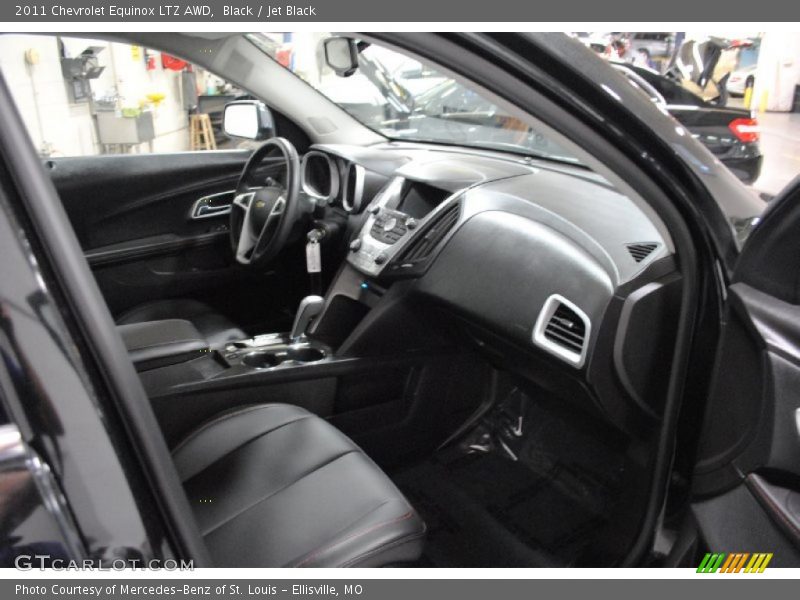 Black / Jet Black 2011 Chevrolet Equinox LTZ AWD