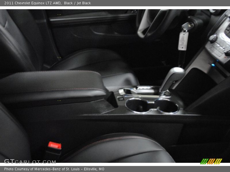 Black / Jet Black 2011 Chevrolet Equinox LTZ AWD