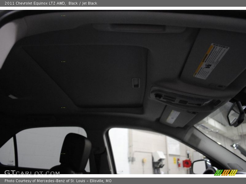 Black / Jet Black 2011 Chevrolet Equinox LTZ AWD