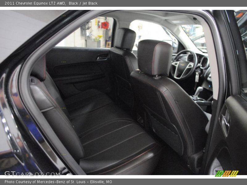 Black / Jet Black 2011 Chevrolet Equinox LTZ AWD