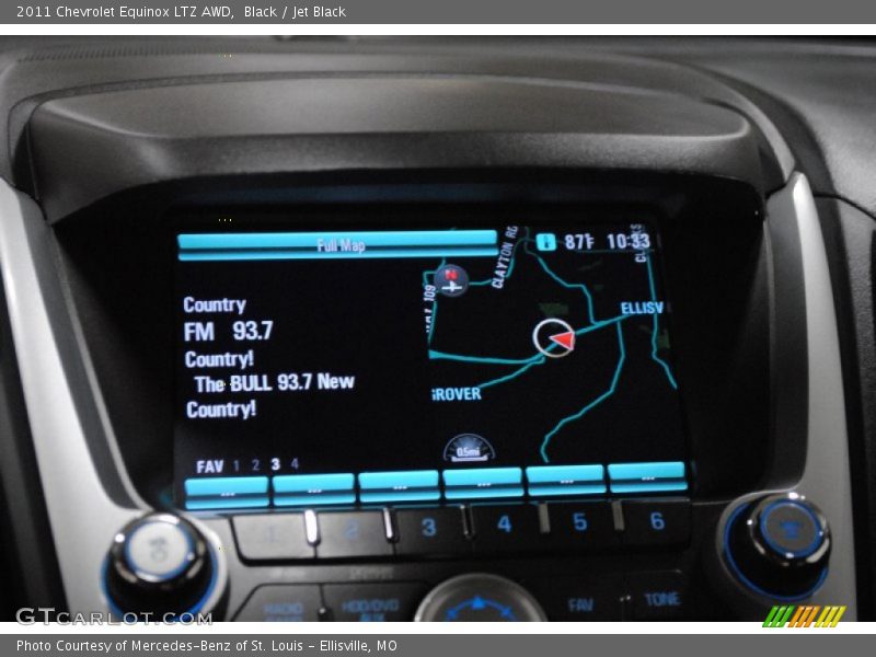 Black / Jet Black 2011 Chevrolet Equinox LTZ AWD