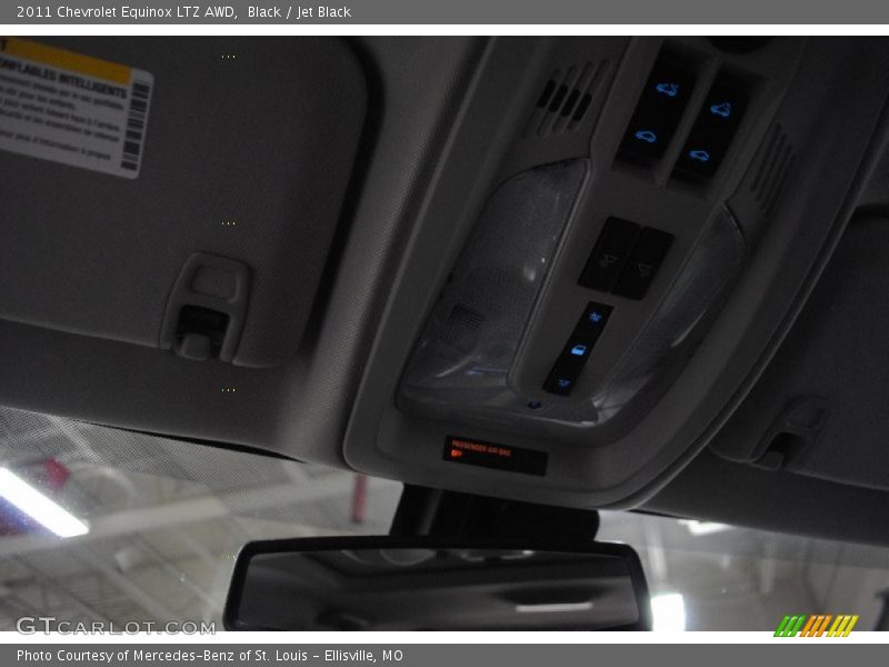 Black / Jet Black 2011 Chevrolet Equinox LTZ AWD