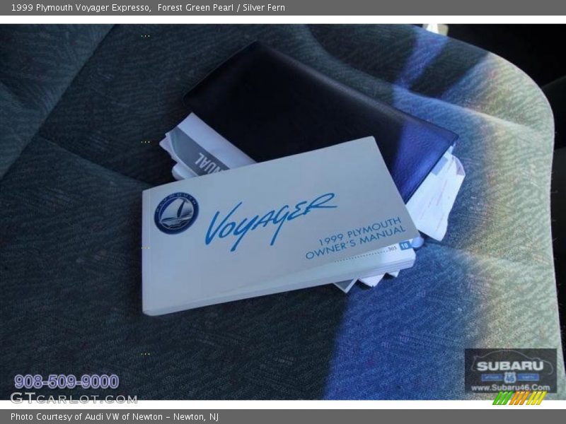 Forest Green Pearl / Silver Fern 1999 Plymouth Voyager Expresso