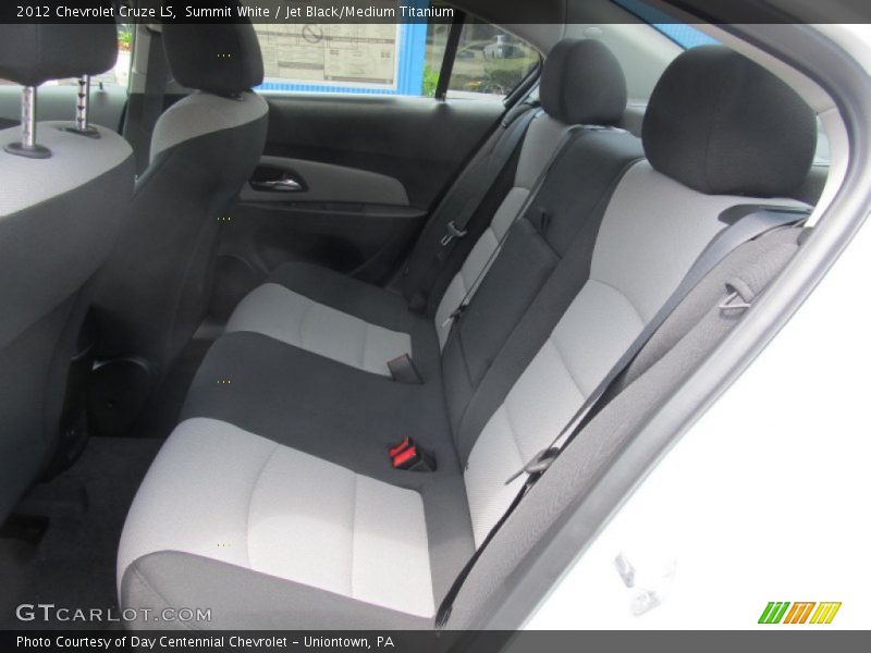 Summit White / Jet Black/Medium Titanium 2012 Chevrolet Cruze LS