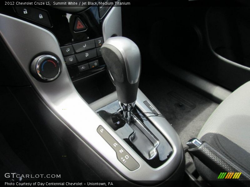 Summit White / Jet Black/Medium Titanium 2012 Chevrolet Cruze LS