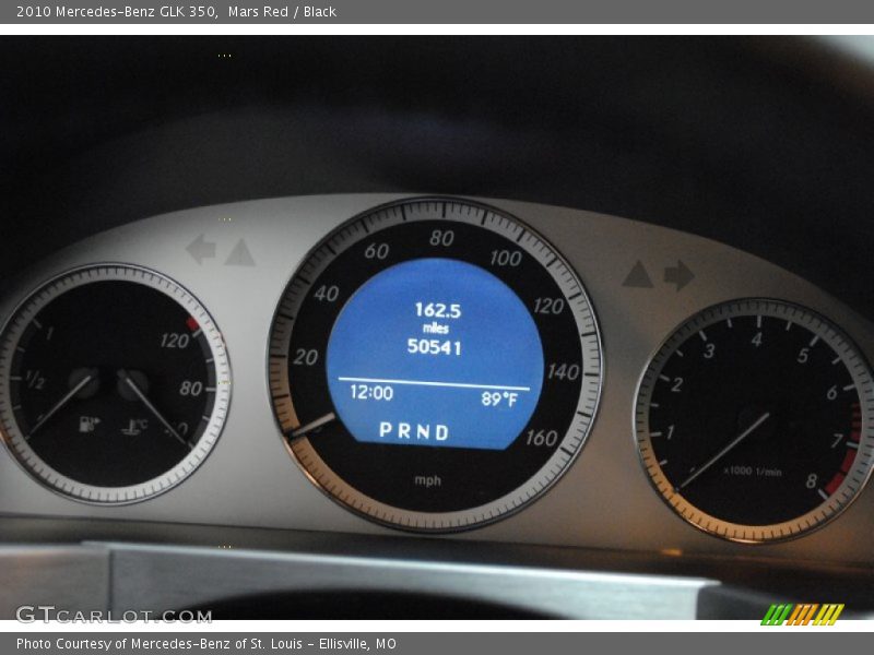 Mars Red / Black 2010 Mercedes-Benz GLK 350
