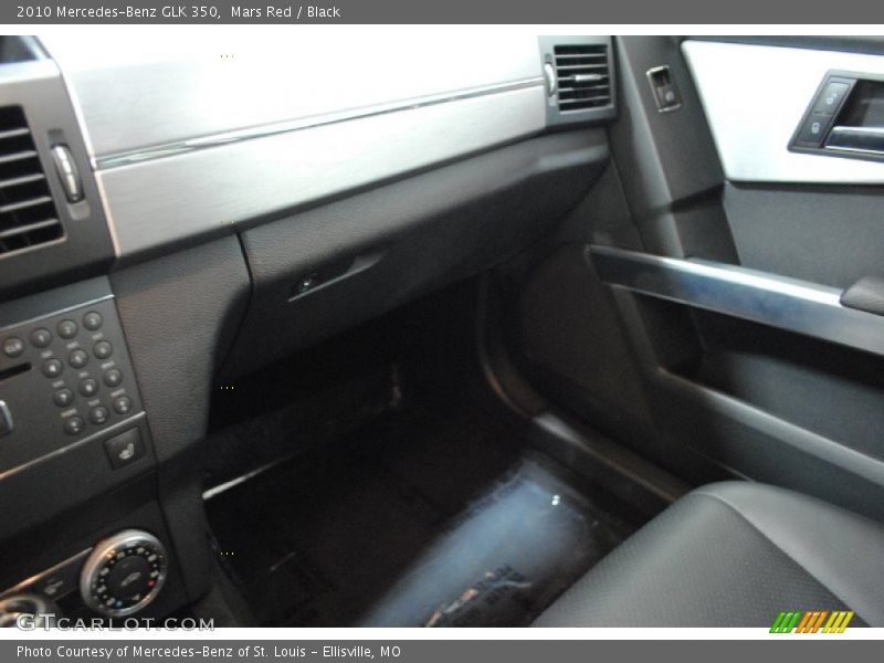 Mars Red / Black 2010 Mercedes-Benz GLK 350