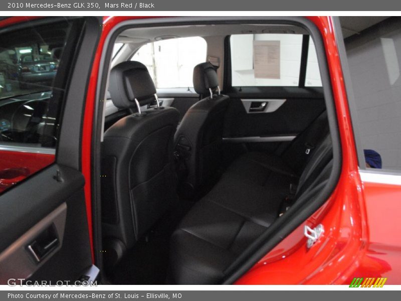 Mars Red / Black 2010 Mercedes-Benz GLK 350