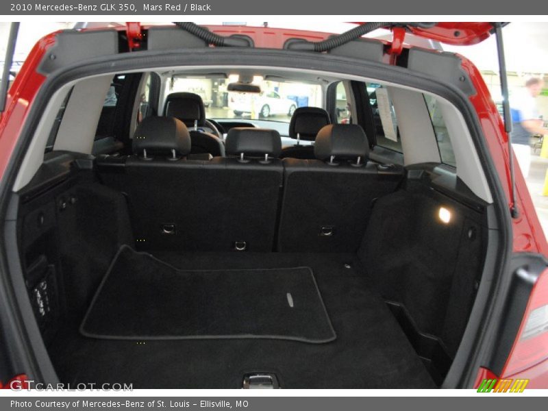 Mars Red / Black 2010 Mercedes-Benz GLK 350
