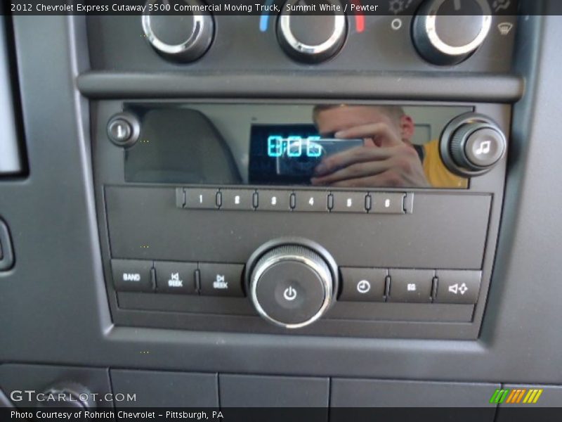 Summit White / Pewter 2012 Chevrolet Express Cutaway 3500 Commercial Moving Truck