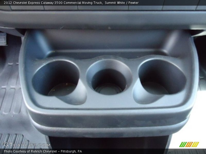 Summit White / Pewter 2012 Chevrolet Express Cutaway 3500 Commercial Moving Truck