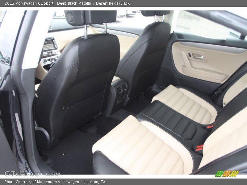  2013 CC Sport Desert Beige/Black Interior