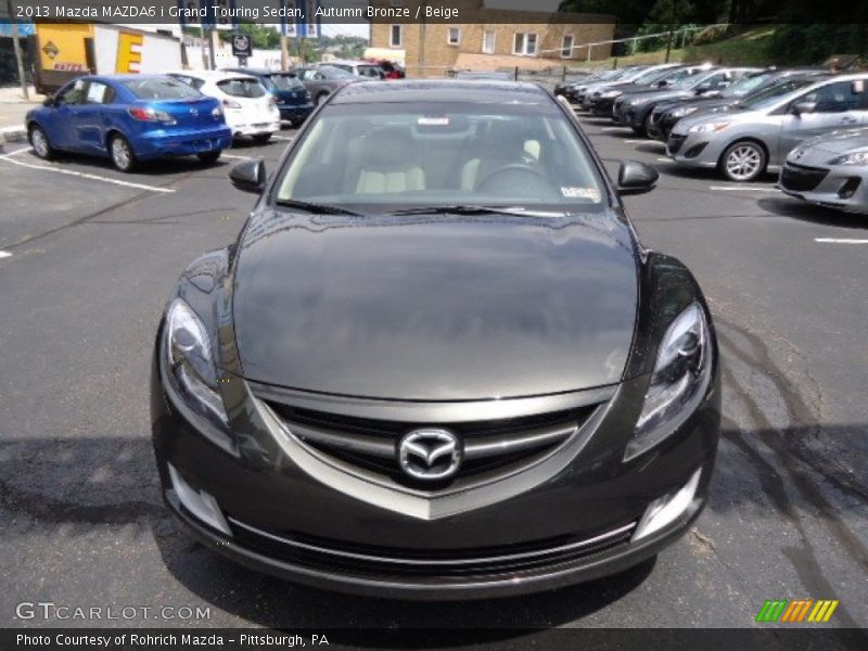 Autumn Bronze / Beige 2013 Mazda MAZDA6 i Grand Touring Sedan