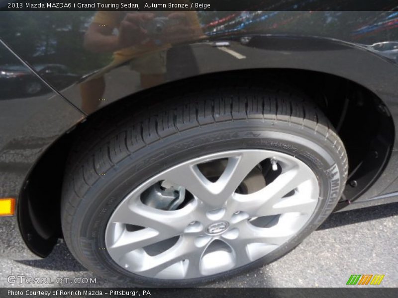 Autumn Bronze / Beige 2013 Mazda MAZDA6 i Grand Touring Sedan